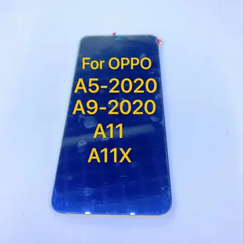 Sākotnējā Testa Jaunu OPPO A11 / A11X / A5 / A9 2020. gadam, LCD Displejs, Touch Digitizer Sensors Montāžas Nomaiņa Ekrāns