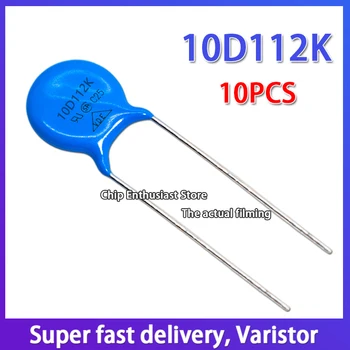 10pcs Varistors 112KD10 10D112K 1100V Diametrs 10MM DIP-2 10%