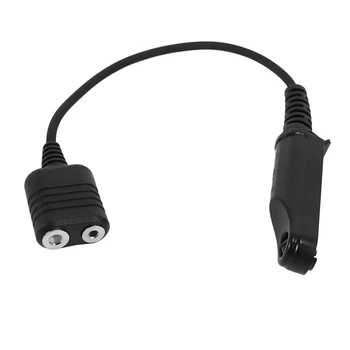 Audio Kabeļa Adapteris, lai Baofeng UV-XR UV-9R, kā arī UV-5R BF-888S UV-82 UV-S9 Walkie Talkie, Austiņas, Skaļruni, Mikrofons