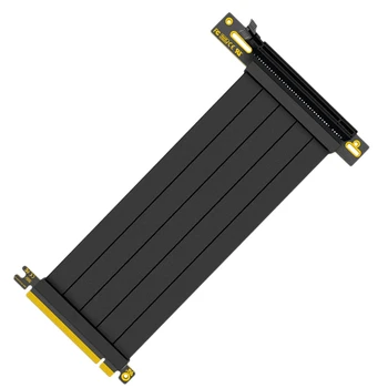 PCI-E 16X Grafikas Karte Paplašinājuma Kabeli, 16X, Lai 16X 90° Elkoņa USB4.0 Adaptera Kabeli Ieguves Mašīnas Kartes GPU Kabelis