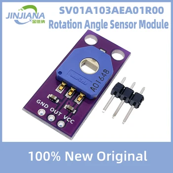Rotācijas Leņķis SMD Putekļu Necaurlaidīgs Sensora Modulis SV01A103AEA01R00 Trimmeris 10K Potenciometra Uzrādi 5V ar Pin Arduino CJMCU 103